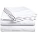 The Great American Store Black Friday & Cyber Monday Special Deals - #1 Hotel Collection 400 Thread Count 100% Egyptian Cotton Wrinkle and Fade Resistant 4PC Queen Sheet Set - Solid White