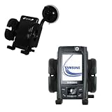 Samsung SGH-D820 Flexible Car Windshield Holder - Gomadic Brand