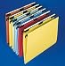 Axcess MAGNIfiles Hanging File Folder, Letter Size, V-Bottom, Card Stock Construction with Assorted Colors