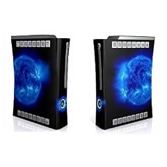 Xbox360 Skin modding Aufkleber Design Folie Sticker Set Designer Skin - Blue Giant