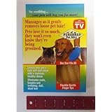 Pet Mitt Grooming Massaging Brush, Professional, As Seen on TV