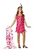 Official Costumes Flapper Kids Costume, Hot Pink, Medium