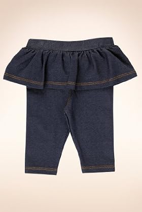 Cotton Blend Contrast Stitch Skort