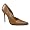 Camel Leather. 4 1/2'' Heel