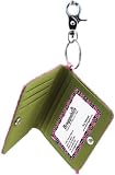Wet Croco Collection Photo Key Ring & Card Case: Kiwi