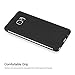 Galaxy Note 7 Case, Clear View Touch Window Shockproof Dirt Proof Thin Slim Fit Smart Phone Leather Flip Case Cover for Samsung Galaxy Note 7 (Black)