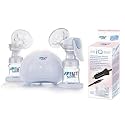 Avent Bpa Free Isis Iq Duo Twin Electronic Breast Pump with Free Lighter Adapter