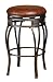 Kitchen & Housewares : Hillsdale 4361-827 Montello Backless Swivel Counter Stool