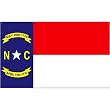 North Carolina flag 6 x 10 feet nylon