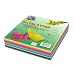 Folia 8970 - Faltpapier, 70 g/m�, 20 x 20 cm, 500 Blatt, 10-farbig sortiert