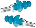 Etymotic Research ER20 ETY-Plugs Hearing Protection Earplugs, Standard Fit, Clear Stem with Blue Tip (Light Blue)