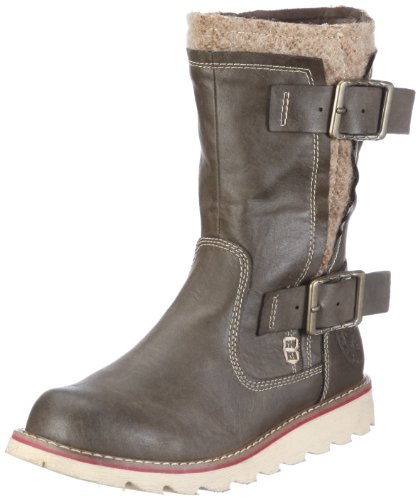 Tamaris TREND 1-1-25461-37, Damen Stiefel, Grün (KHAKI COMB 790), EU 38