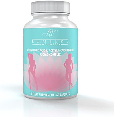 Alpha Lipoic Acid (Ala) & Acetyl L-carnitine 750mg/60cts. *Fitness Support | Aids Weight Loss | Helps Reduce Body Fat | Supports Immune System | Made in the USA | 100% Money Back Guaranteed*