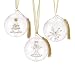Lenox Crystal Wonder Ornaments - Tree, Snowflake, Angel, Set of 3