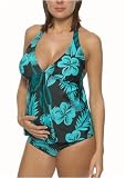 Anita Maternity Panay tankini and matching print brief