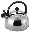 2.2 Litre Traditional Whistling Hob Stove Kettle in Stainless Steel