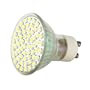 10x GU10 4W 60 leds 3528 SMD Super Lumineux LED Ampoule Blanc Chaud (2800-3200K) les �conomies d'�nergie faisceau � 90 degr�s d'angle �quivalent 45 watts halog�ne lampe AC195-240V