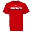 adidas Toronto Raptors Red True Court T-shirt