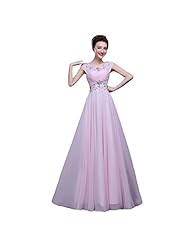 Chiffon/Satin Belted Crystal Crystals Pleated Backless Beaded 2016 Scoop Neck Short Sleeves Evening Dress/Prom Dress/Party Dress 