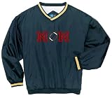 Custom embroidered football MOM design on nylon windshirt