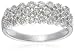 9ct White Gold AMRu1110 Ladies 0.25ct Diamond Band Ring