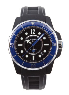 [シャネル]CHANEL 腕時計 スポーツ J12 マリーン オートマチック ラバー セラミック ブルー H2559 メンズ [並行輸入品]