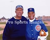 Fergie Jenkins and Ernie Banks Chicago Cubs 8x10 Photo