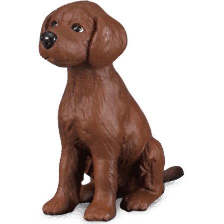 Childrens Toyshop  Toys : Small Irish Red Setter Puppy Figure