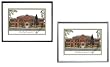 Eastern Michigan University Undergrad Framed Collegiate Campus Lithograph
