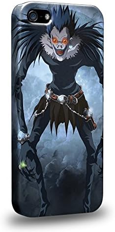 Case88 Premium Designs Death Note Ryuk Death God 1226 Protective Snap-on Hard Back Case Cover for Apple iPhone 5 5s