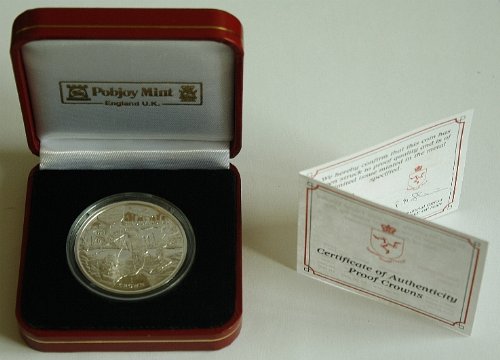 2005 Isle of Man Proof Sterling Silver War Medals Silver Star Coin-image