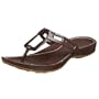 Timberland Women's Sidra Bay Thong,Dark Brown,10 W