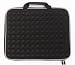 Black 13.3 inch Laptop soft case - COOLER dots pattern