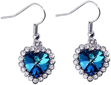 Niceness Jewelry Women Jewelry Elegant Rhinestone Teardrop Crystal Long Drop Earrings Dangle Earrings Bridal Jewelry Engagement Wedding Party