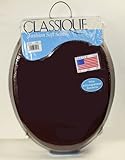 ELONGATED Premium Ginsey CHOCOLATE BROWN Padded Soft Toilet Seat