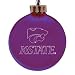 Kansas State Wildcats 4 Laser-Etched Holiday Tree Ornament - NCAA College Athletics