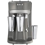 Hamilton Beach Commercial HMD400 Stainless-Steel Drink Mixer with 3 Mixing Cups