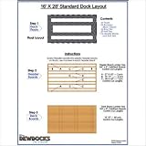Dew Docks 192 x 336 Standard Dock Layout 77-3255