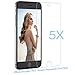 iPhone 6 Plus Screen Protector,iPhone 6s Plus Screen Protector,[5-Pack][5.5 inch] by Ailun,HD PET,Ultra Clear,Anti-Scratch,Reduce Fingerprints&Oil Stains Coating,Case Friendly-Siania Retail Package