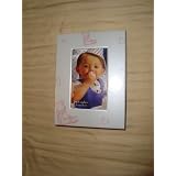 Baby Picture Frame, White with Pink Bears and... by 