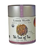 The Tao Of Tea Herbal Tea Lemon Myrtle, 100% Organic, 3.0-Ounce Tin  (Pack of 3)