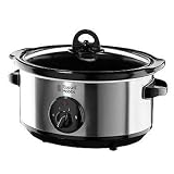 Russell Hobbs 19790 Slow Cooker 3.5 Litre Stainless Steel