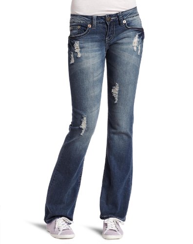YMI Juniors Destructed Boot Five Pocket Jean product image