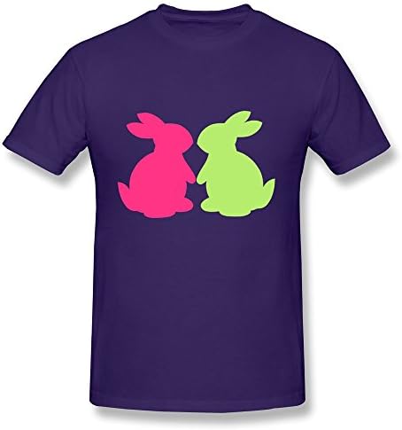 PCY Men's Make Your Own Bunnies Love Bunny Rabbit Lovers Brand New Tees XL Purple