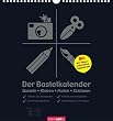Bastelkalender schwarz  - immerw�hrendes Kalendarium