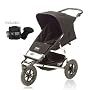 Urban Elite Single Jogging Stroller - Black