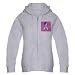 Artsmith, Inc. Women’s Zip Hoodie Breast Cancer Pink Ribbon