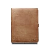 Acase 本革 ヴィンテージ レザーケース for new iPad / iPad 2 ブラウン （スタンド機能・角度調整機能付）