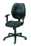 Boss Chair - Black Rachet Back Task Computer Chair - B1014-BK - Free Shipping Included!