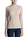 Roco Roca Women's Solid Color Turtleneck Long Sleeve Sweater